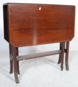 20TH CENTURY EDWARDIAN MAHOGANY SUTHERLAND TABLE