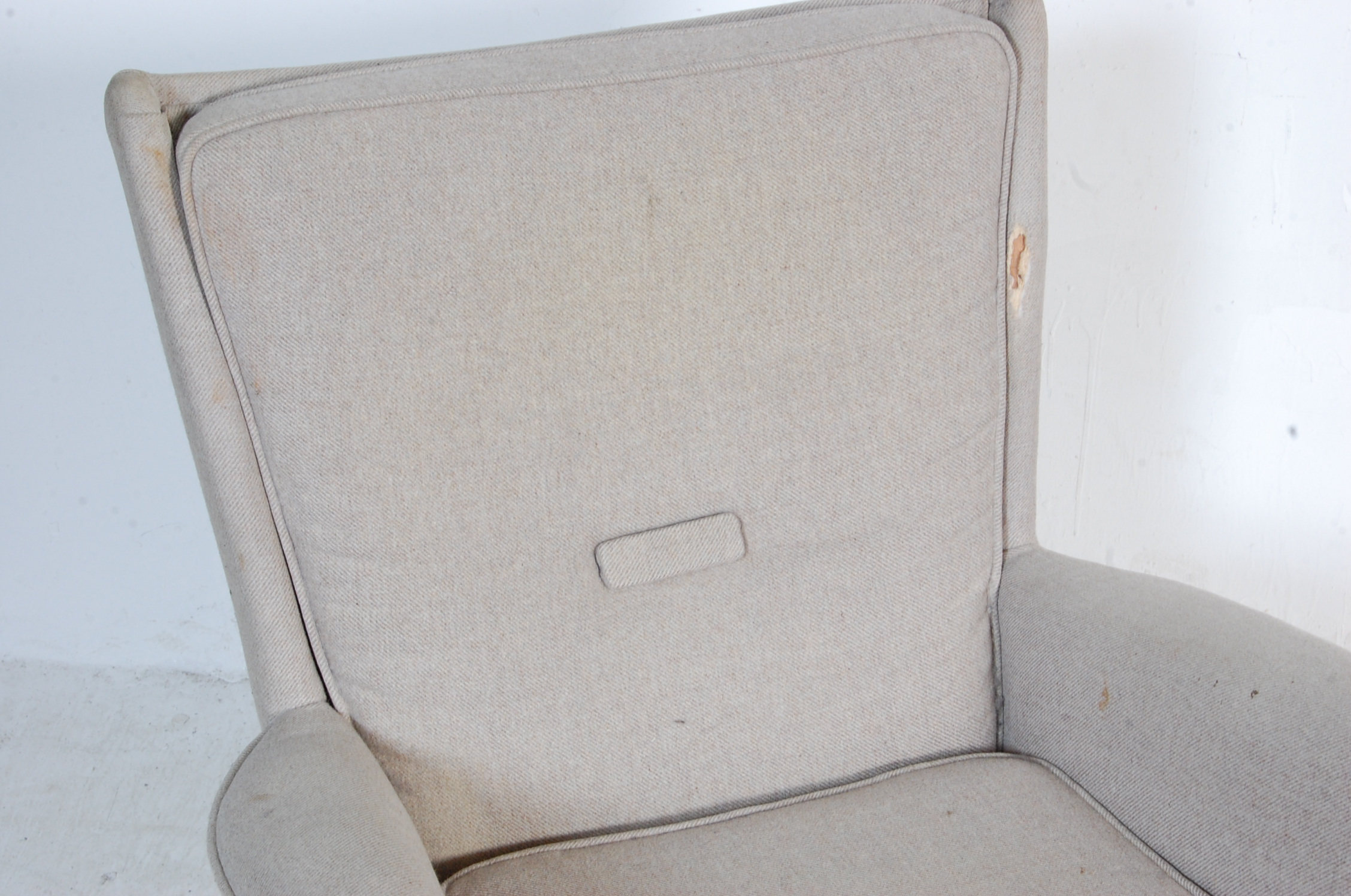 RETRO VINTAGE DANISH INSPIRED ARMCHAIR / EASY CHAIR - Image 3 of 5
