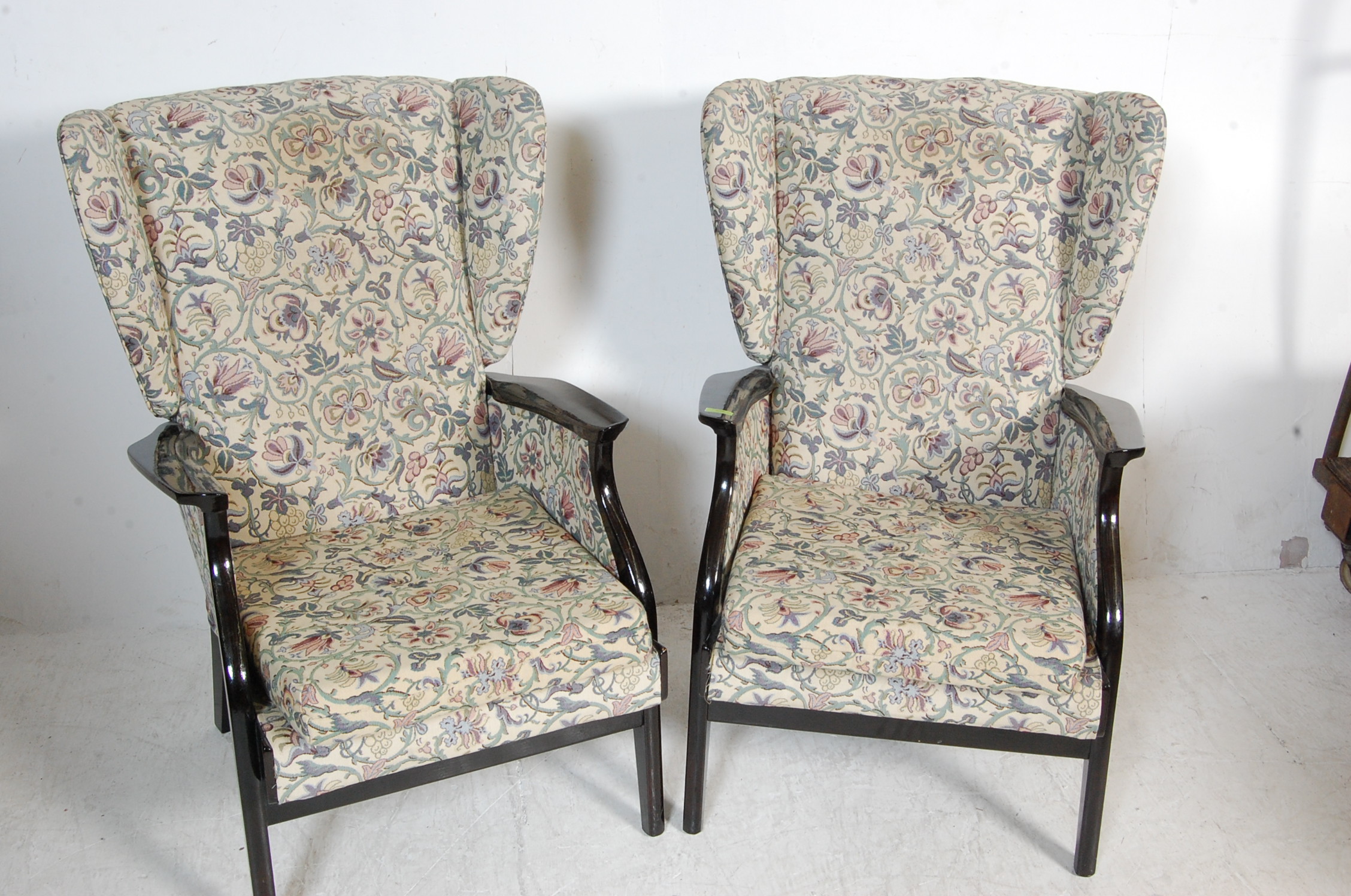 TWO 1950’S PARKER KNOLL EASY CHAIRS / ARMCHAIRS - Image 2 of 8