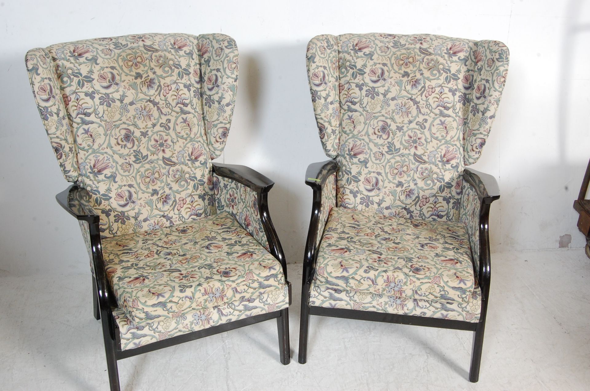 TWO 1950’S PARKER KNOLL EASY CHAIRS / ARMCHAIRS - Image 2 of 8