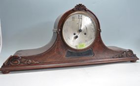 EARLY 20TH CENTURY NAPOLEANS HAT MANTEL CLOCK