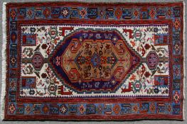 MID 20TH CENTURY PERSIAN ISLAMIC HAMADAN CARPET RUG