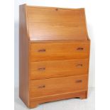 RETRO VINTAGE TEAK WOOD STUDENT BUREAU