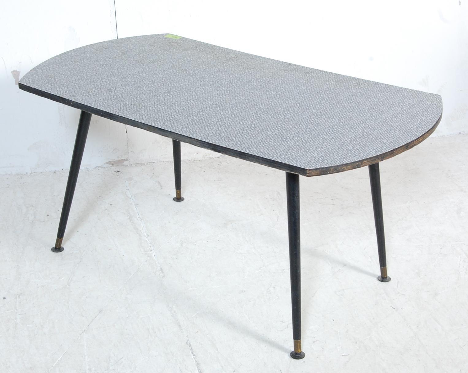 MID 20TH CENTURY FORMICA TOP COFFEE TABLE - Image 5 of 5