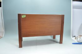 1960’S VINTAGE RETRO TEAK WOOD MAGAZINE RACK BY GUY ROGER