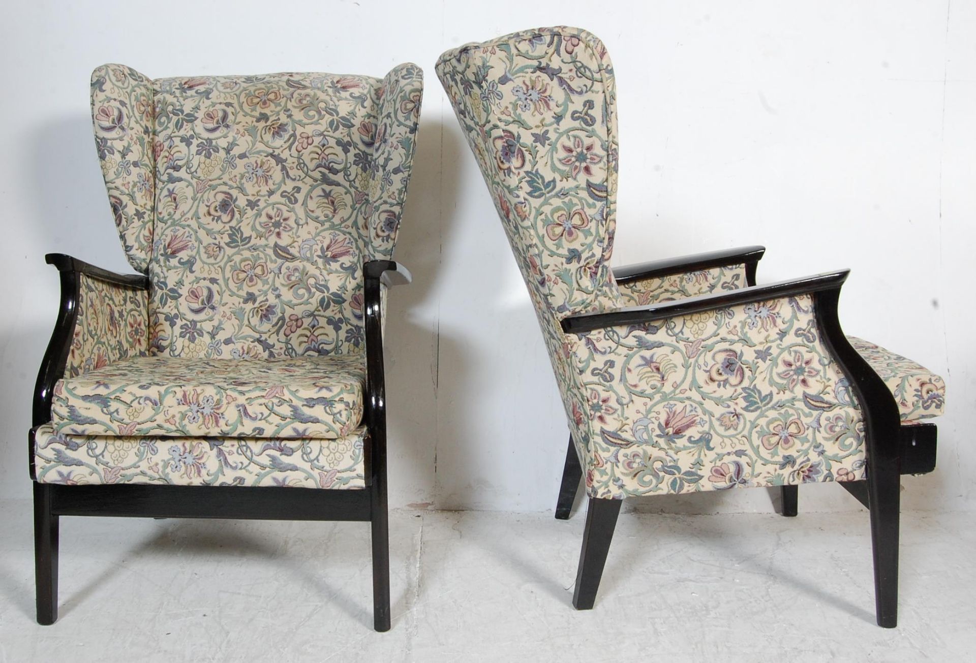 TWO 1950’S PARKER KNOLL EASY CHAIRS / ARMCHAIRS - Image 7 of 8
