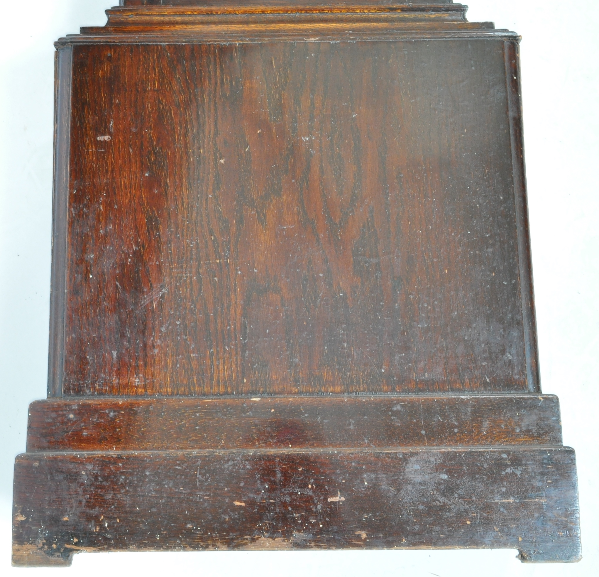 19TH CENTURY GEORGIAN OAK CASED 8 DAY LONGCASE CLOCK - Image 9 of 11