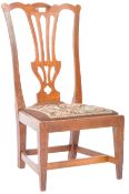 ANTIQUE OAK LOW GOSSIP CHAIR BY WHEELER OF ARNCOACH