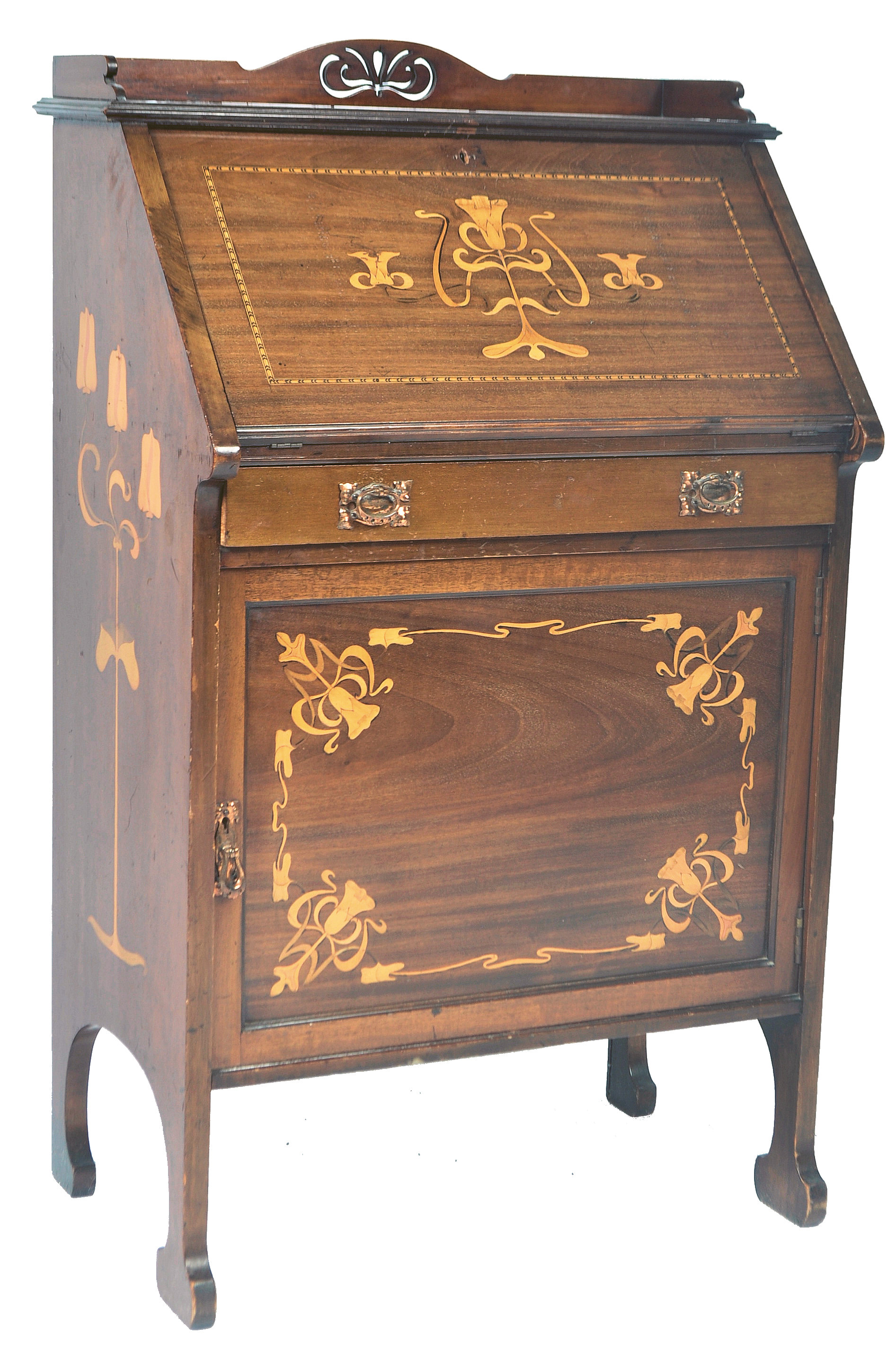 ATTRIBUTED TO SHEPLAND & PETTER - LIBERTY - MAHOGANY STUDENTS BUREAU