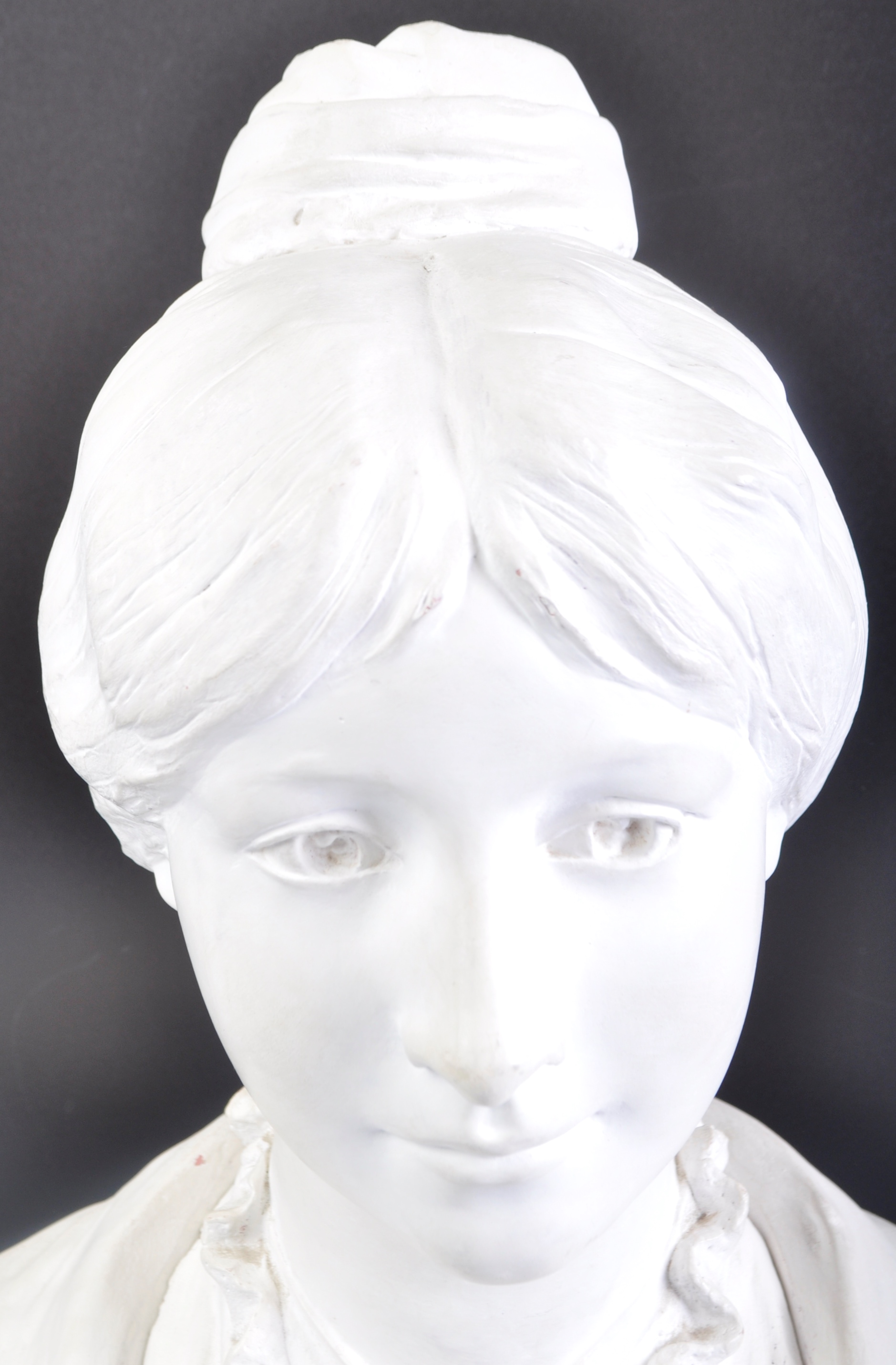 VINTAGE 20TH CENTURY FRENCH PLATSER SHOP ADVERTISING BUST - Image 2 of 9