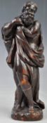 18TH CENTURY ANTIQUE RELIGIOUS HAND CARVED FIGURINE