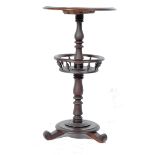 19TH CENTURY VICTORIAN MAHOGANY SEWING / SIDE TABLE