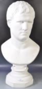 DECORATIVE PLASTER BUST OF MARCUS VIPSANIUS AGRIPPA