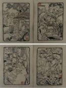 LI XIUCHENG IN SHANGHAI - CHENG SHIFA - 1960 - COLLECTION OF MANUSCRIPTS