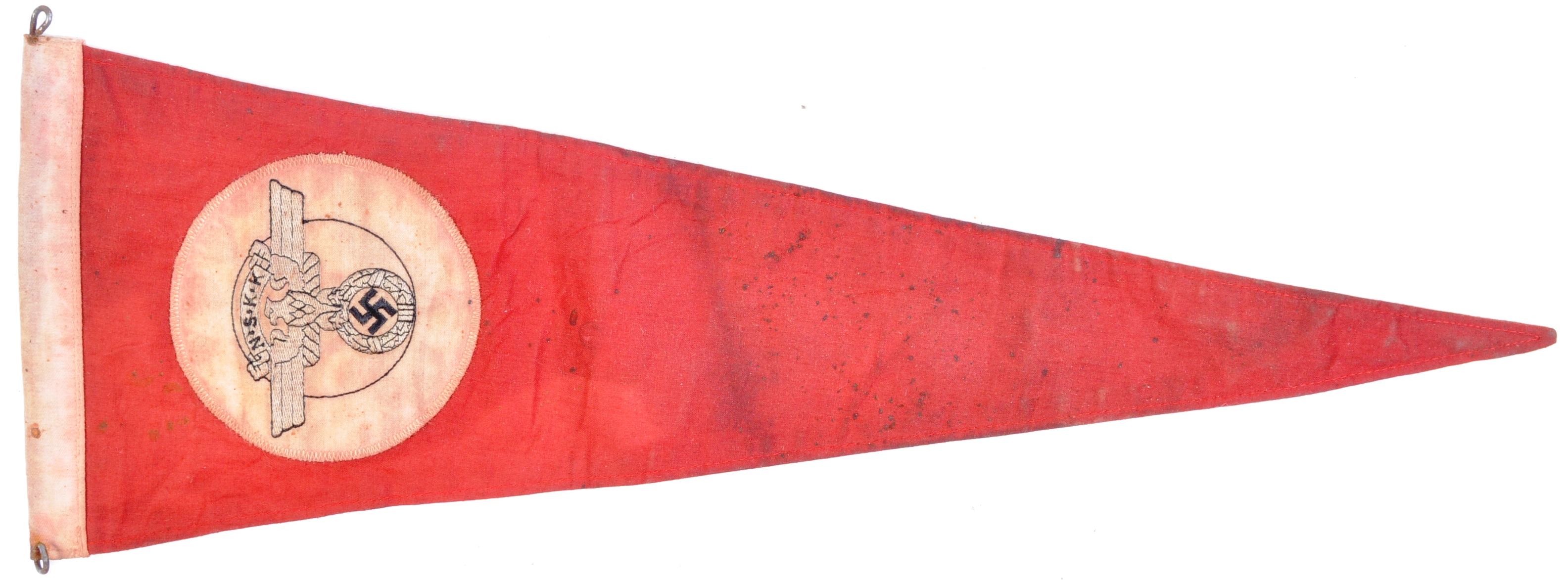 WWII SECOND WORLD WAR GERMAN THIRD REICH VEHICLE PENNANT - Image 5 of 5