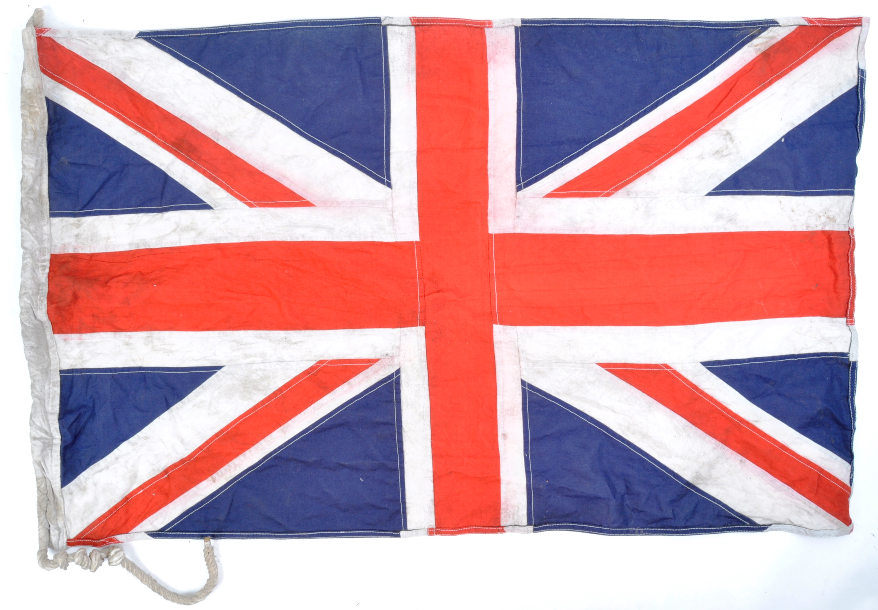 ORIGINAL WWII SECOND WORLD WAR ROYAL MARINES UNION JACK FLAG