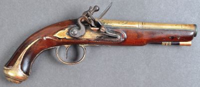 ANTIQUE 19TH CENTURY FLINTLOCK PISTOL