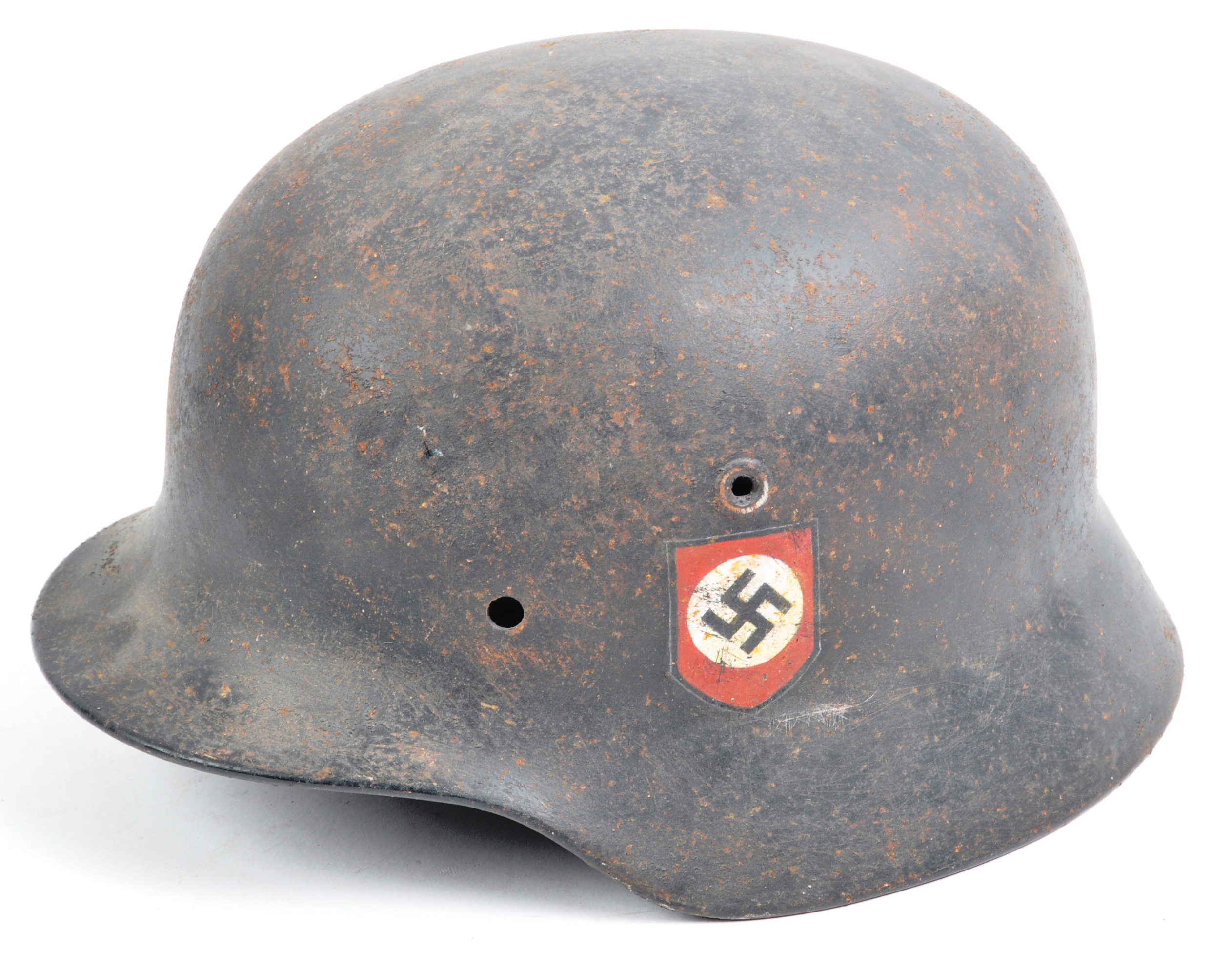 WWII SECOND WORLD WAR THIRD REICH GERMAN M40 COMBAT HELMET