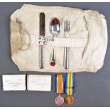 WWI FIRST WORLD WAR MEDALGROUP & EFFECTS - COLDSTREAM GUARDS