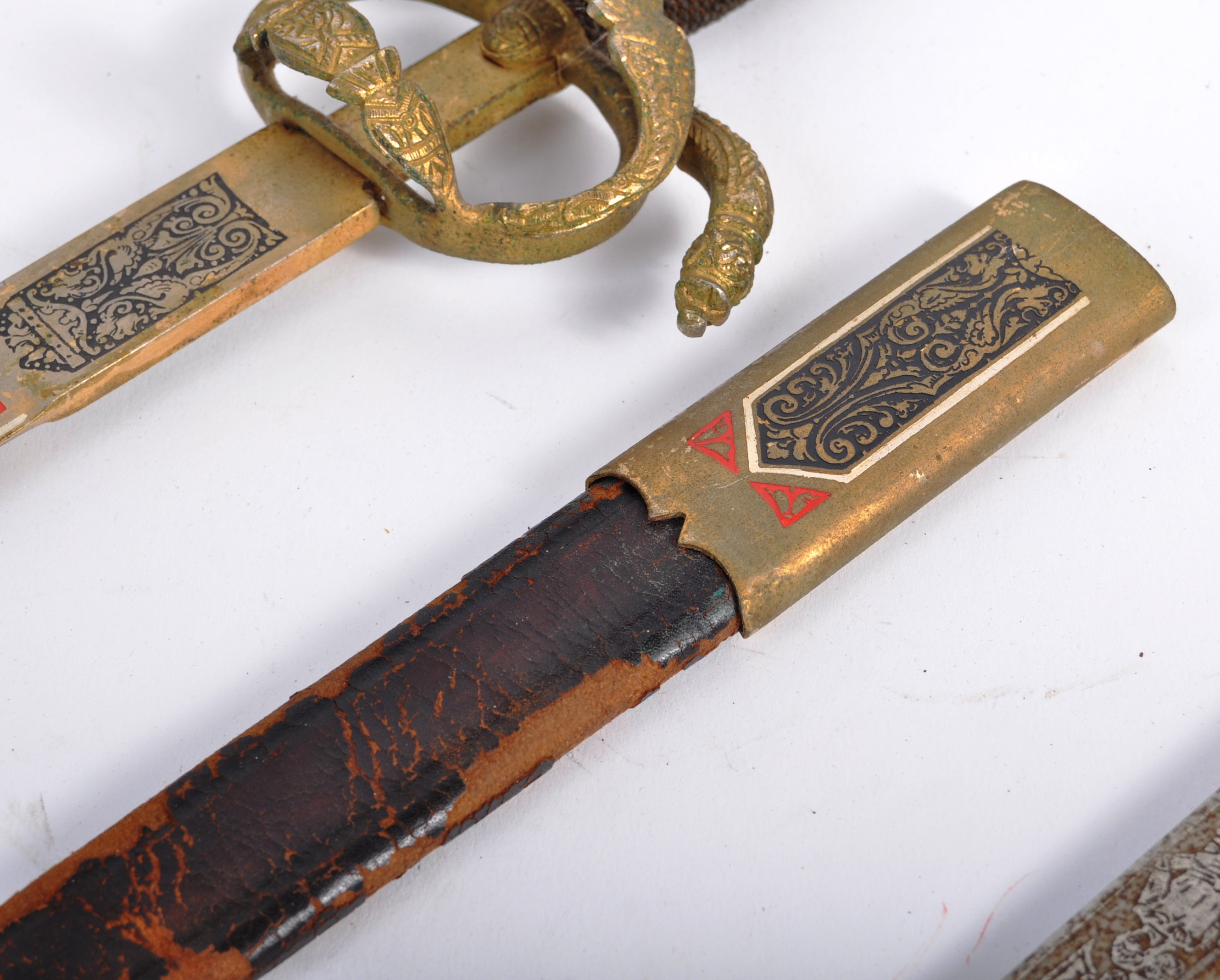 TWO 20TH CENTURY MASONIC SWORDS - Image 6 of 9