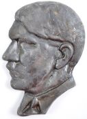 ORIGINAL C1930S NAZI GERMANY ADOLF HITLER METAL BUST