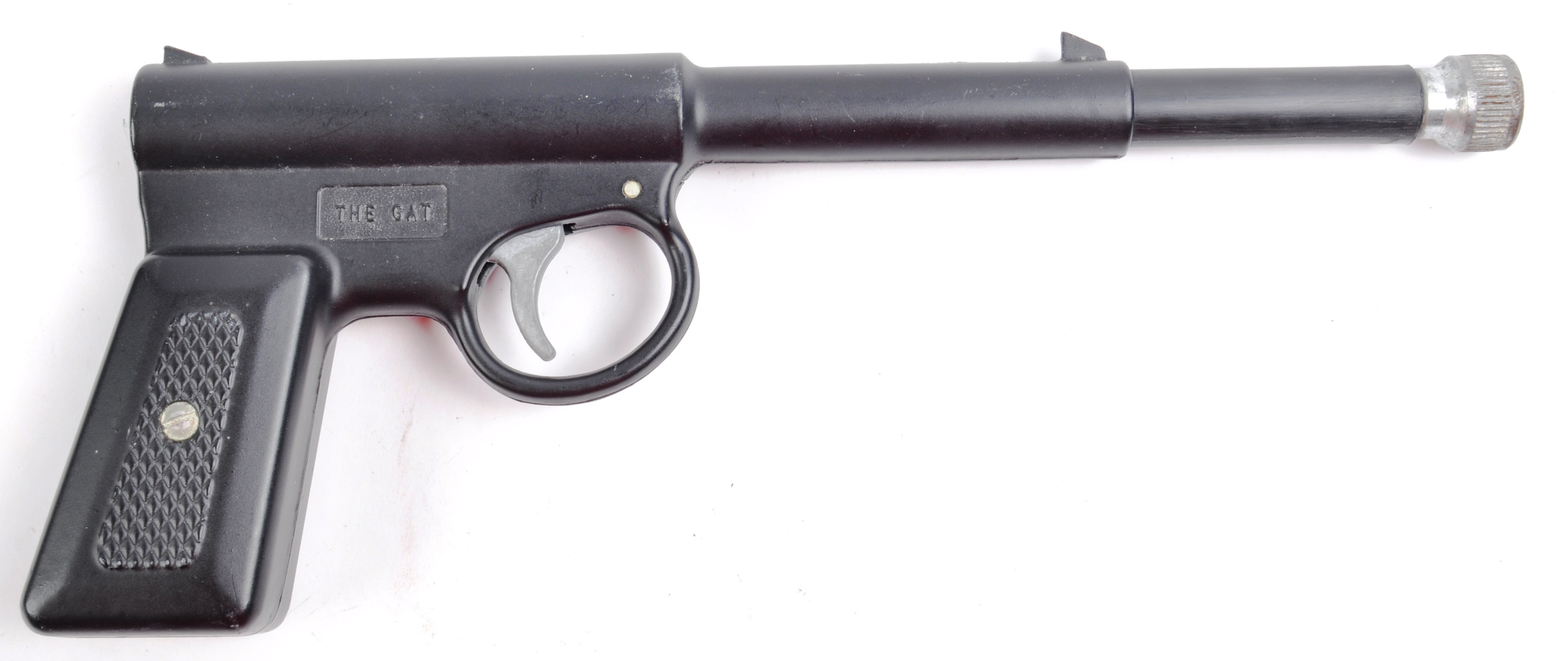 VINTAGE 20TH CENTURY BRITISH GAT GUN PISTOL - Image 6 of 7