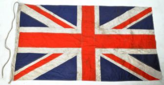 LARGE VINTAGE UNION FLAG STITCHED PANEL RFC INTEREST FLAG