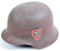 WWII SECOND WORLD WAR THIRD REICH NAZI M42 HELMET