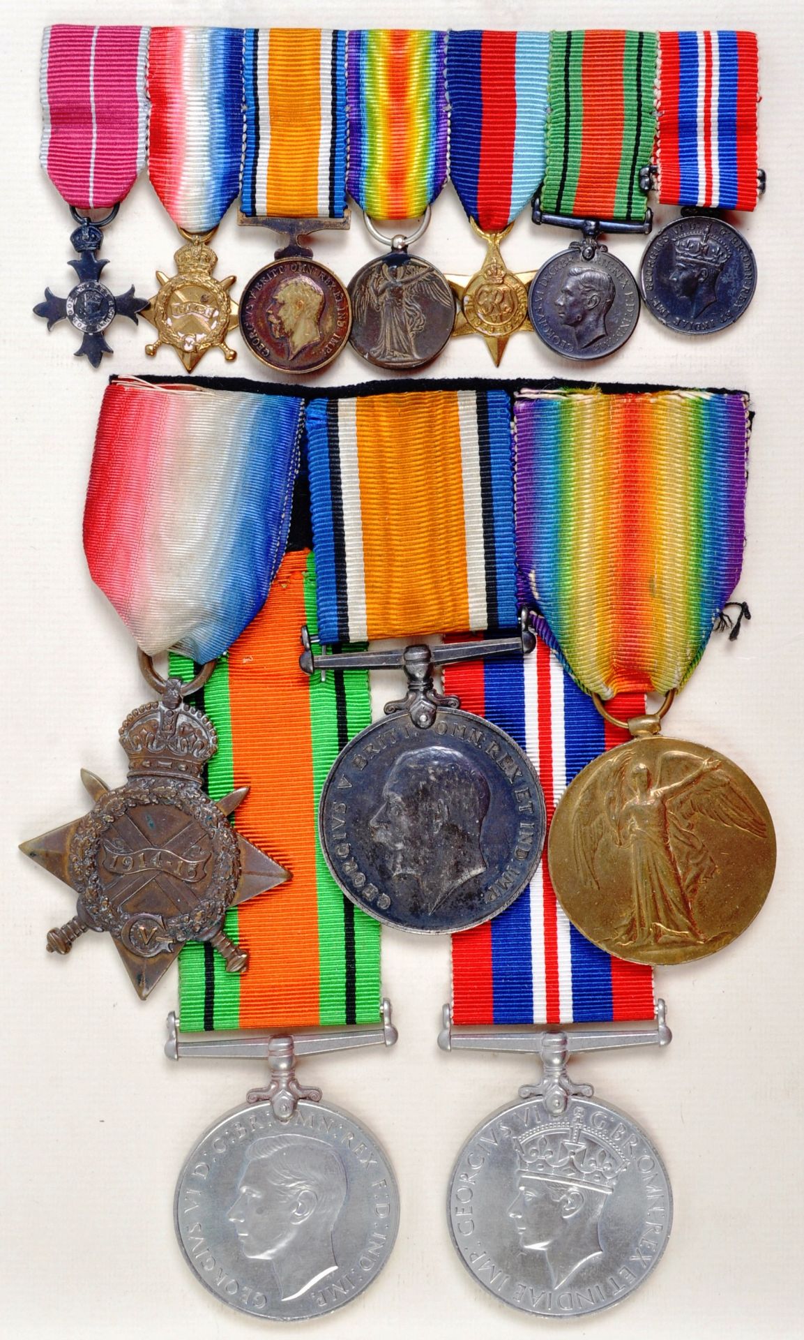WWI & WWII SECOND WORLD WAR MEDAL GROUP - ROYAL NAVY