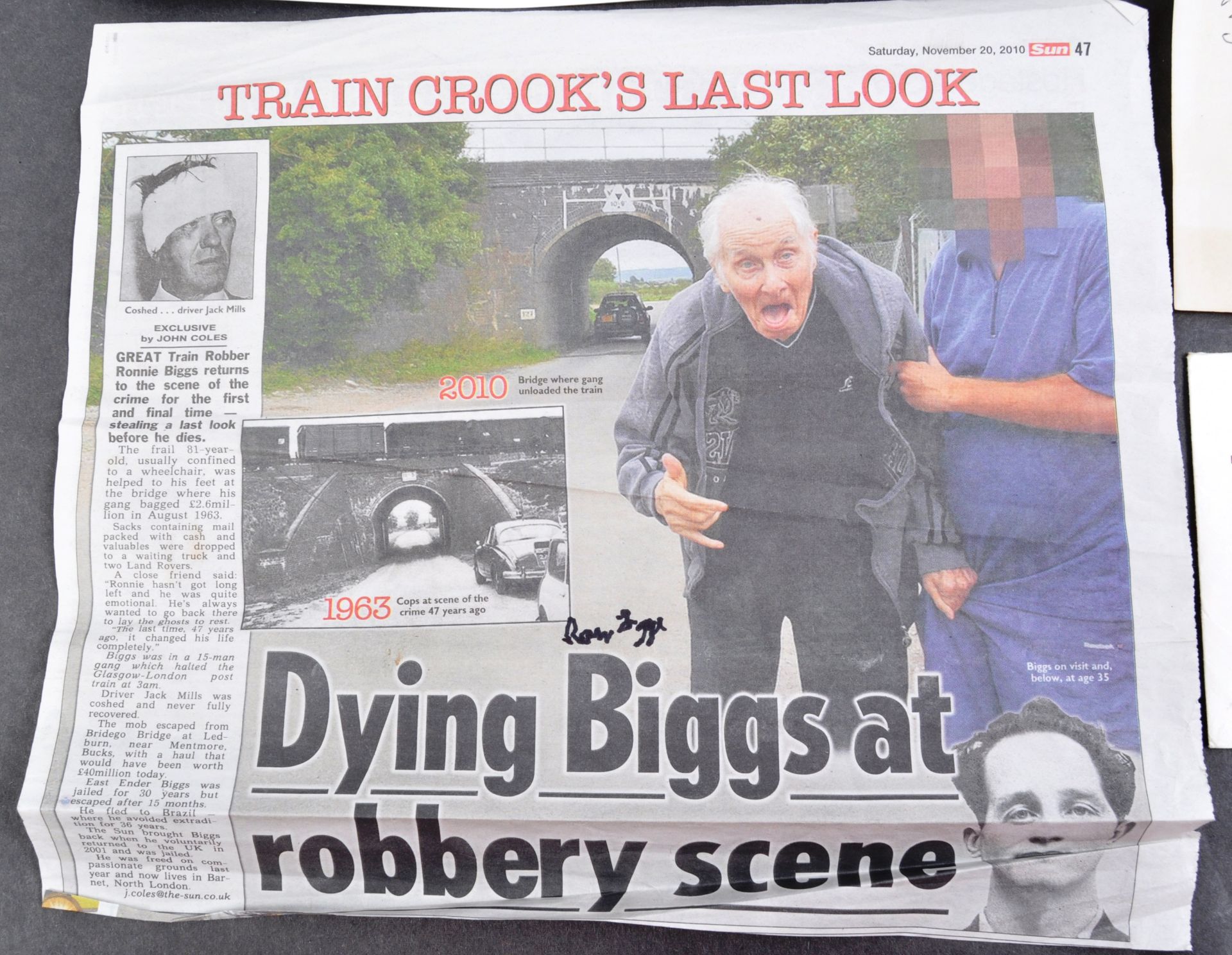 THE GREAT TRAIN ROBBERY - FROM A PRIVATE COLLECTION - Image 2 of 7