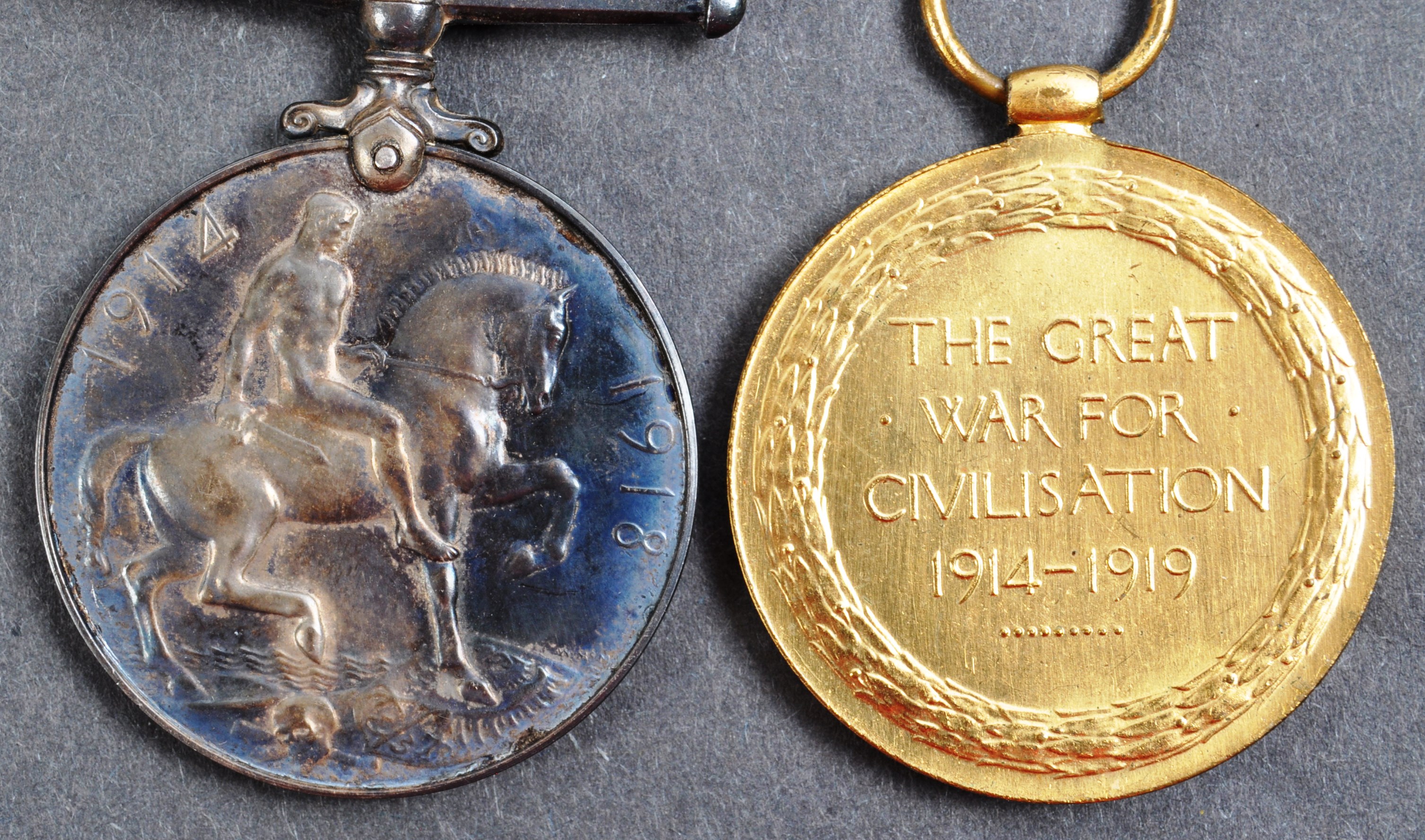 WWI FIRST WORLD WAR MEDAL PAIR - ABLE SEAMAN IN ROYAL NAVY - Image 4 of 5