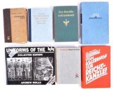 COLLECTION OF ASSORTED WWII GERMAN THIRD REICH BOOKS