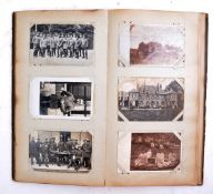 WWI FIRST WORLD WAR GERMAN PICTURE POSTCARD ALBUM