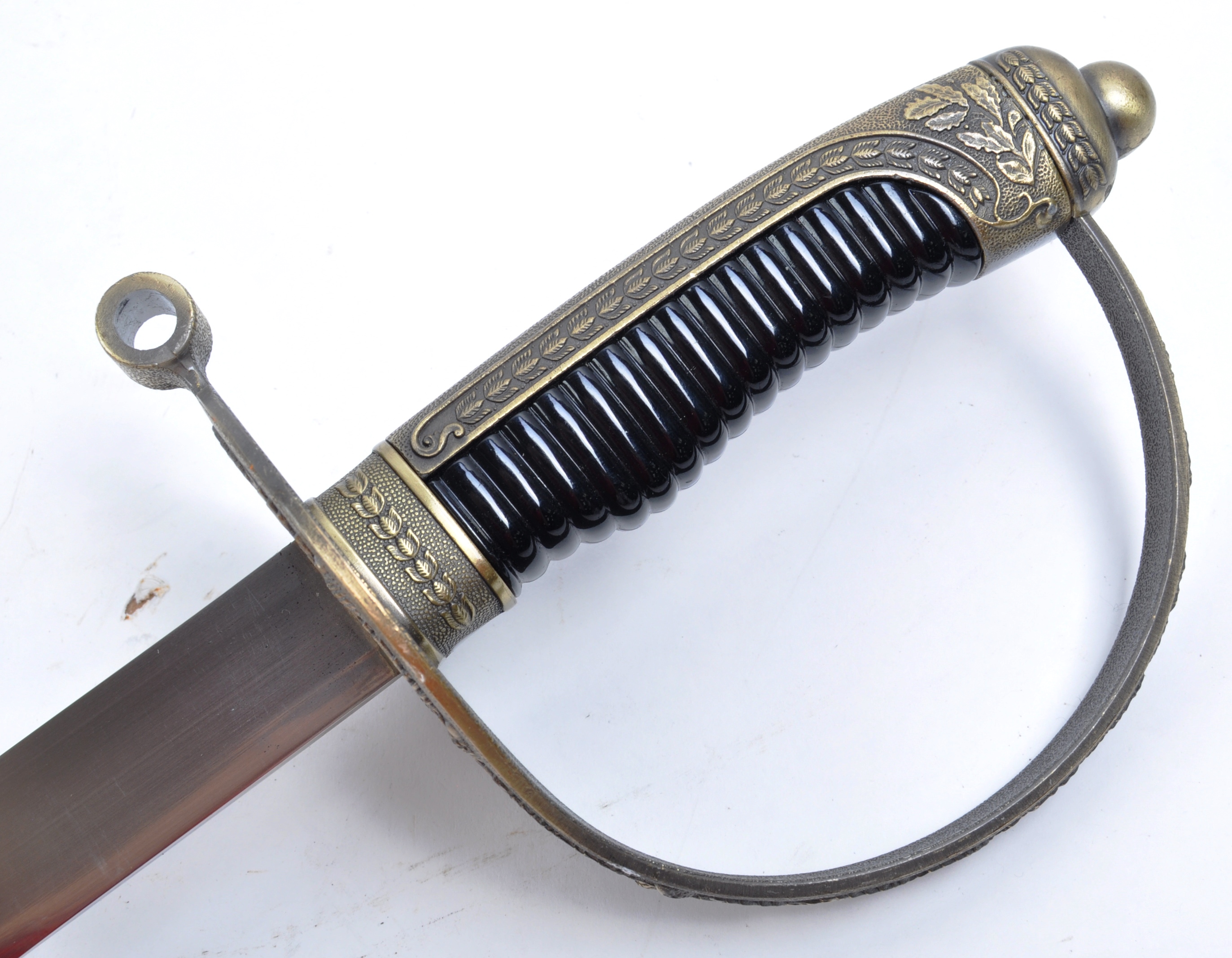 REPLICA 19TH CENTURY NAVAL SWORD - Image 5 of 8