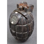 RARE WWI NO.23 MK.II MILLS BOMB MONEY BOX ROD GRENADE