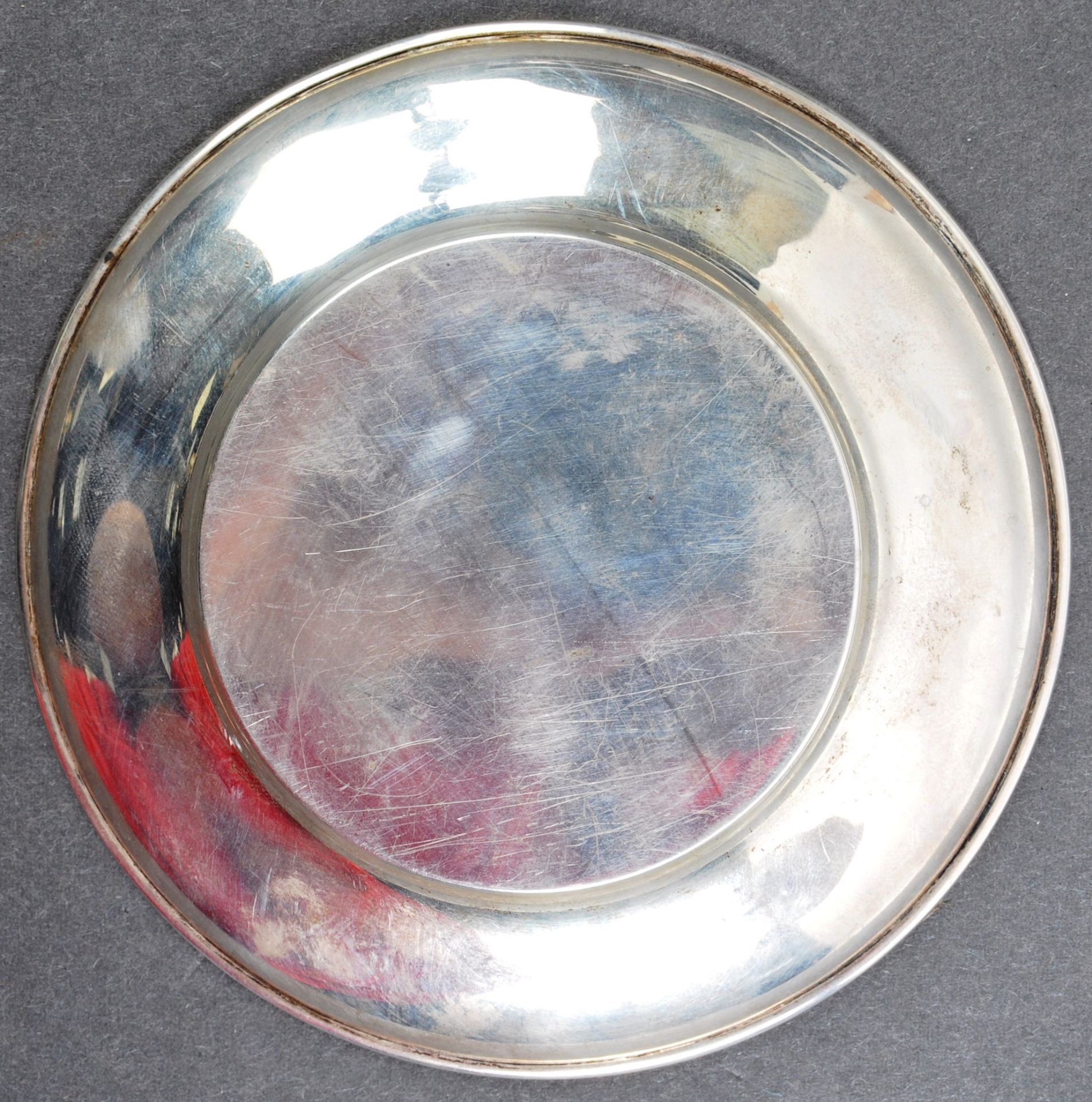 ANTIQUE WWI FIRST WORLD WAR SILVER GALLIPOLI MEMORIAL DISH - Bild 5 aus 5