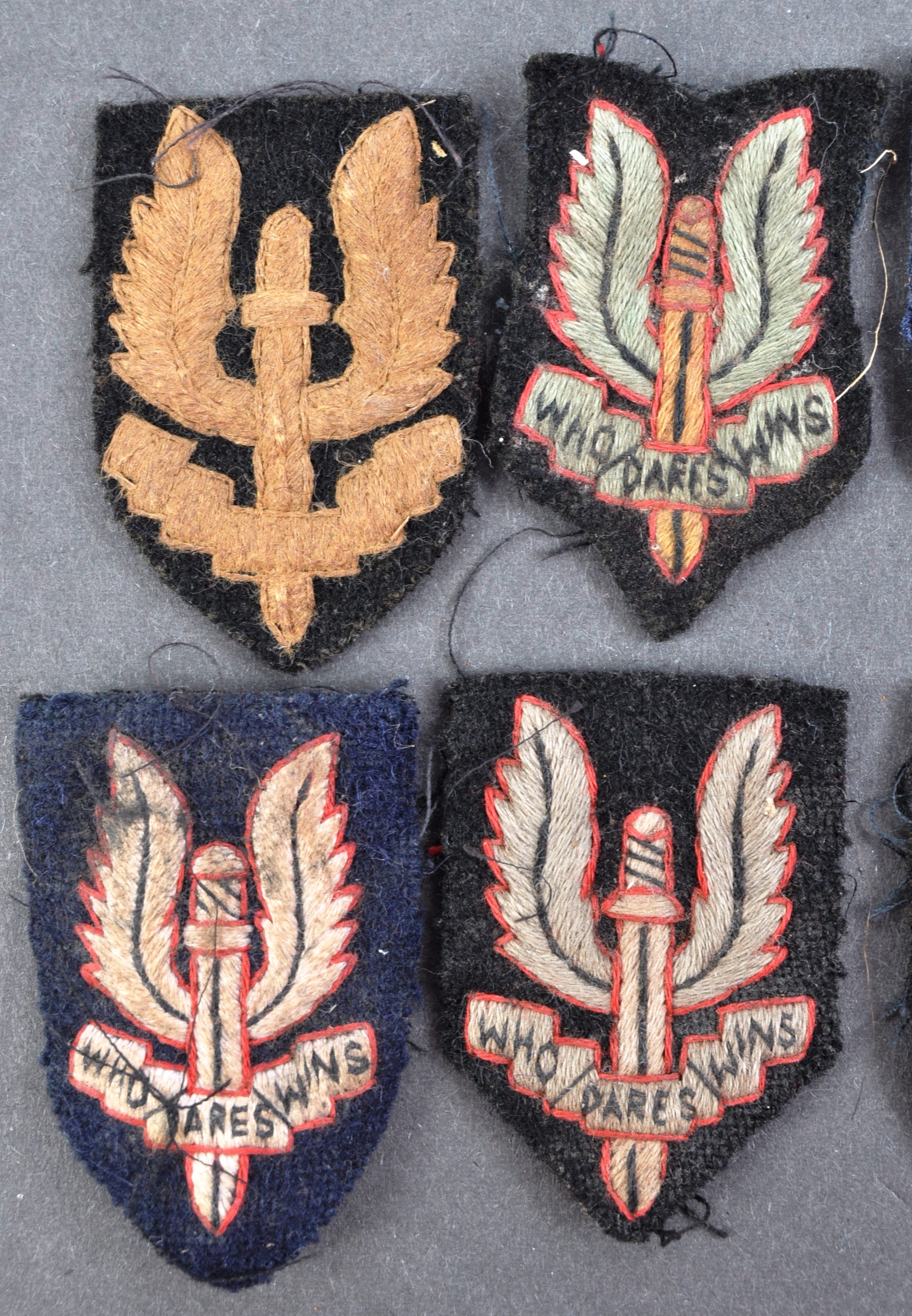 COLLECTION OF WWII SECOND WORLD WAR TYPE SAS PATCHES - Image 2 of 4