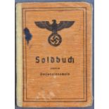 ORIGINAL WWII SECOND WORLD WAR NAZI THIRD REICH SOLDIER'S SOLDBUCH