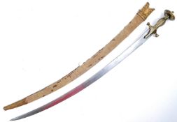 18TH CENTURY SOUTH INDIAN TULWAR SWORD