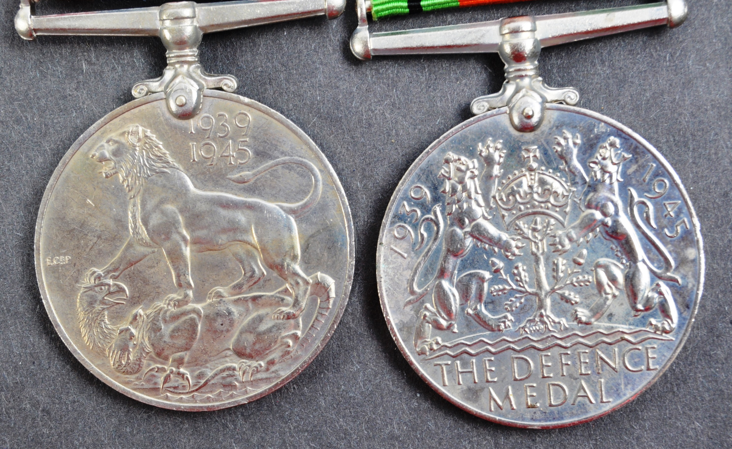 WWII SECOND WORLD WAR MEDAL PAIR - ROYAL NAVY - WITH EFFECTS - Image 8 of 9