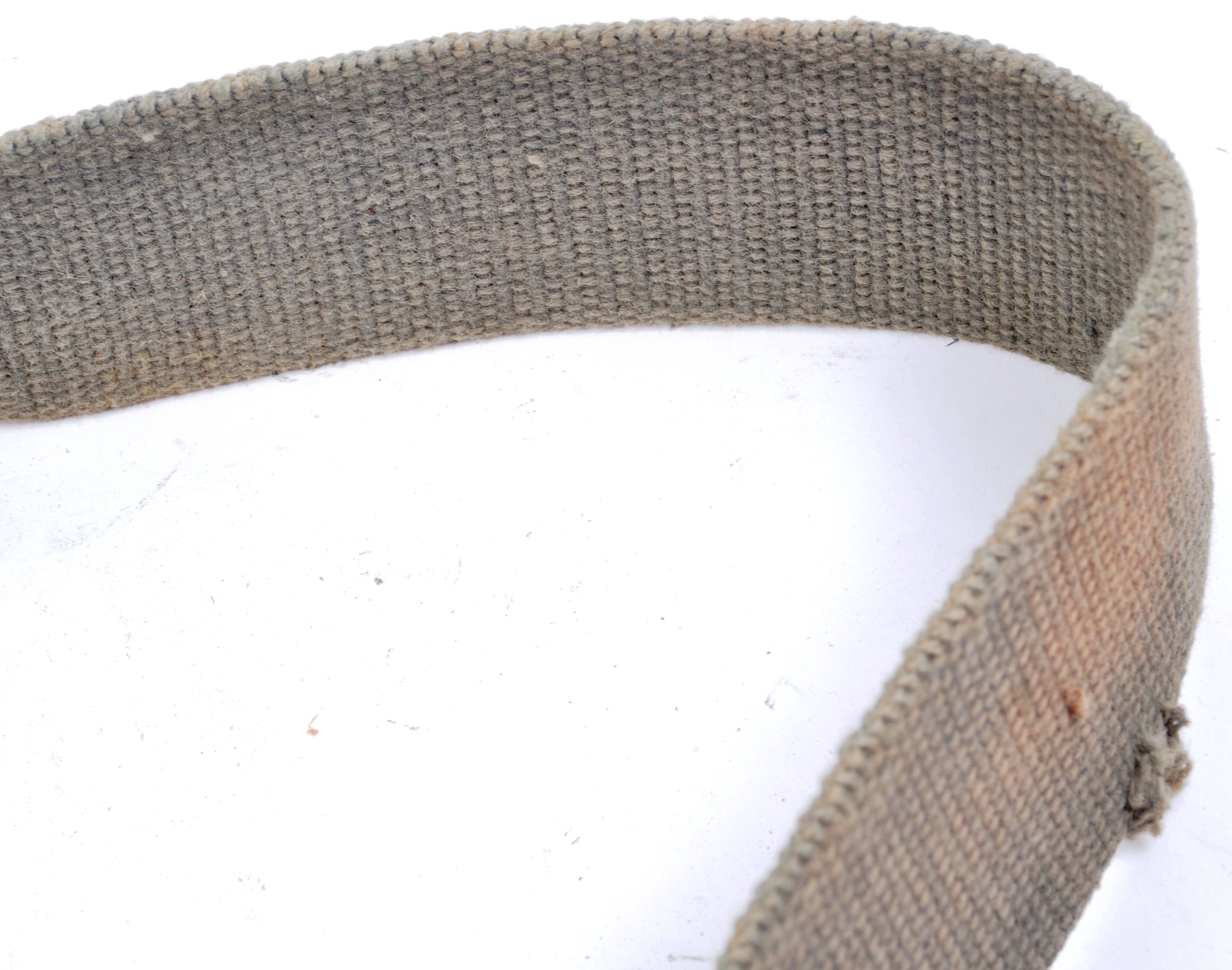 WWII SECOND WORLD WAR THIRD REICH AFRIKA KORPS UNIFORM BELT - Image 3 of 6