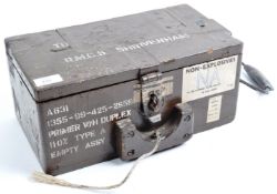 20TH CENTURY ROYAL MILITARY COLLEGE OF SCIENCE AMMO BOX