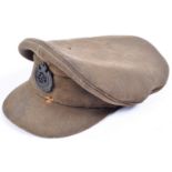 ORIGINAL WWI FIRST WORLD WAR BRITISH ARMY OFFICER'S CAP