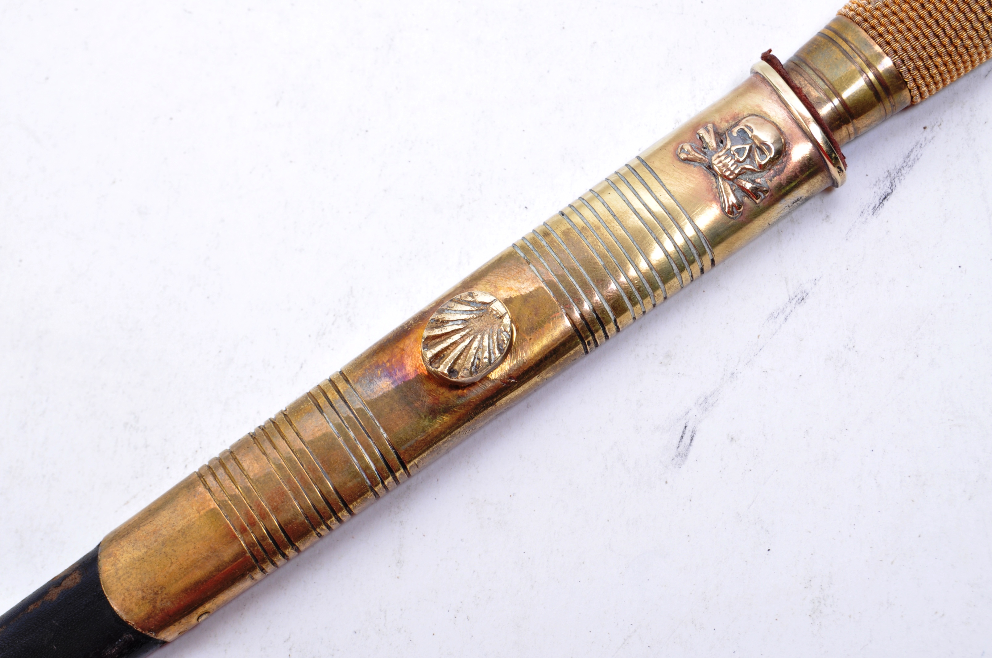 EARLY 20TH MASONIC WALKING CANE WITH CONCEALED SWORD - Image 9 of 11