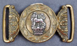 19TH CENTURY VICTORIAN BRITISH ARMY OFFICERS UNIFORM BELT BUCKLE