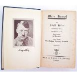 ADOLF HITLER - MEIN KAMPF - 1ST ENGLISH EDITION 1939