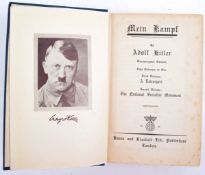 ADOLF HITLER - MEIN KAMPF - 1ST ENGLISH EDITION 1939