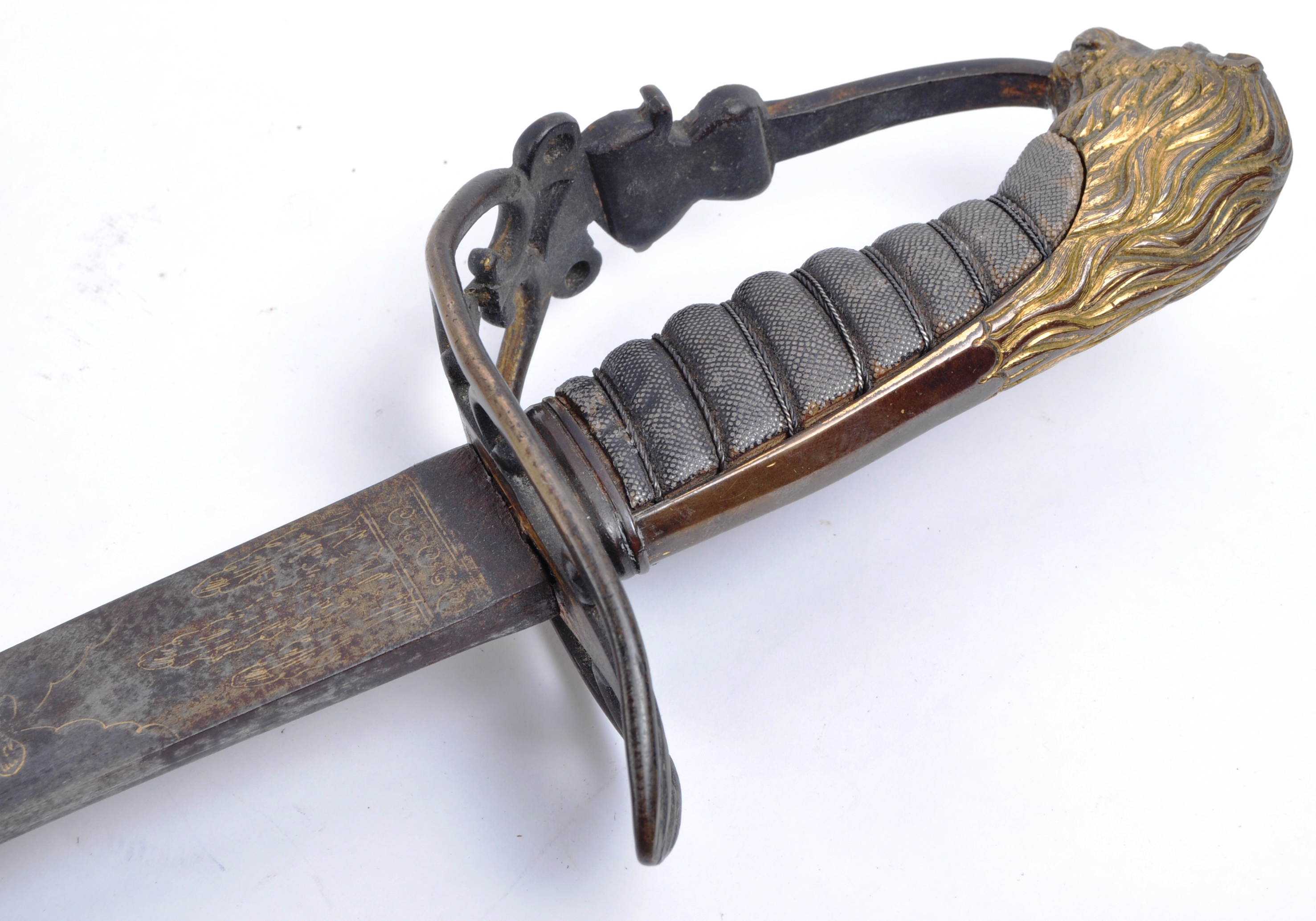 19TH CENTURY ANTIQUE 1803 PATTERN BRITISH FLANK INFANTRY SWORD - Image 6 of 7