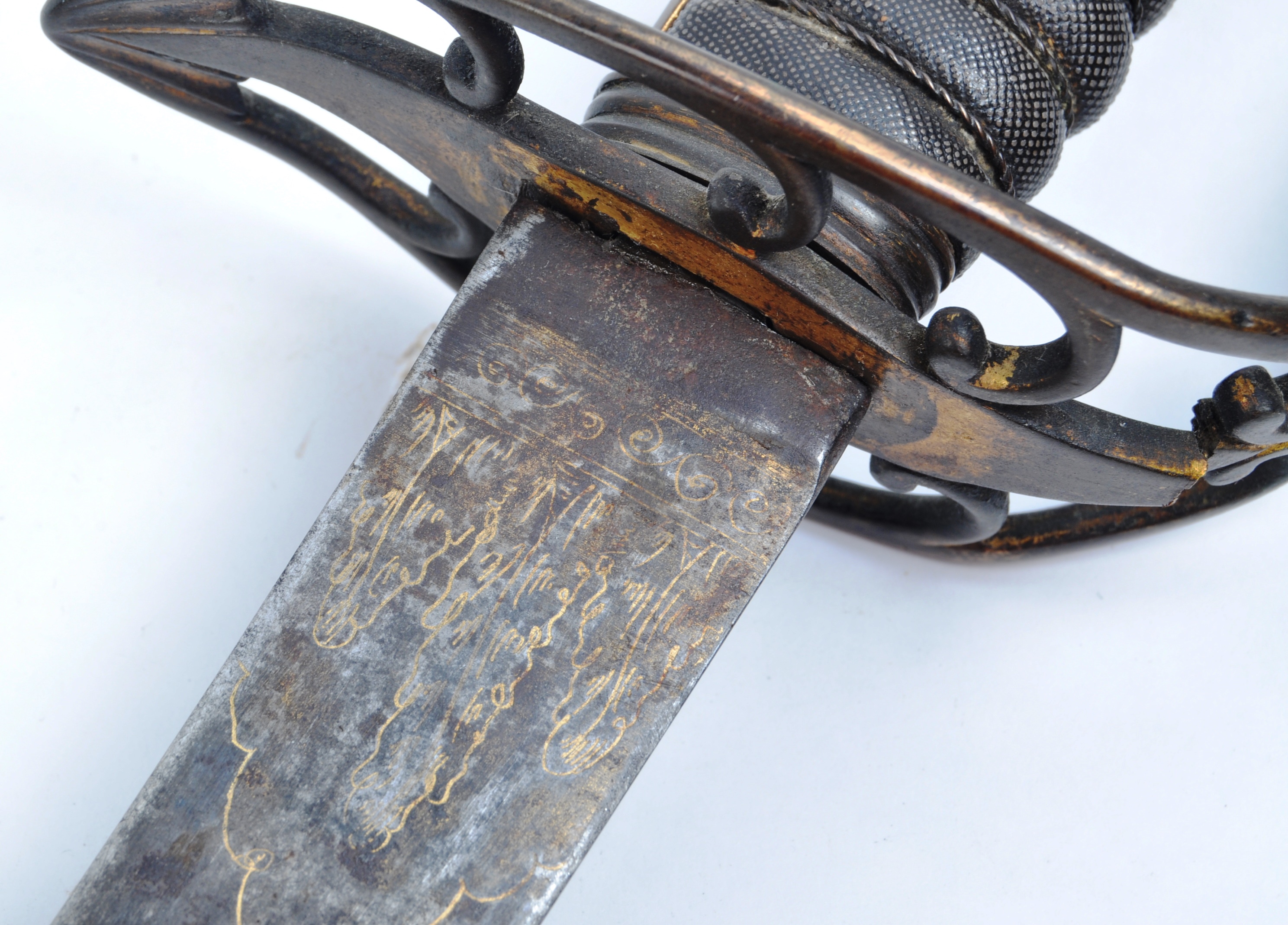 19TH CENTURY ANTIQUE 1803 PATTERN BRITISH FLANK INFANTRY SWORD - Image 3 of 7