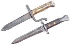 WWI FIRST WORLD WAR BAYONETS REPURPOSED AS TRENCH KNIVES